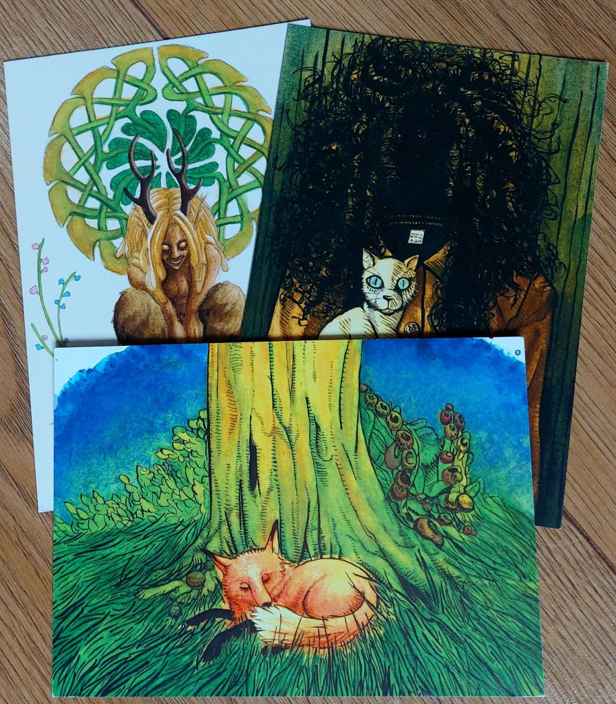 Postcard set - Myths & Dreams